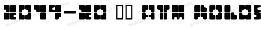 2019-20 马竞 ATM nolog字体转换